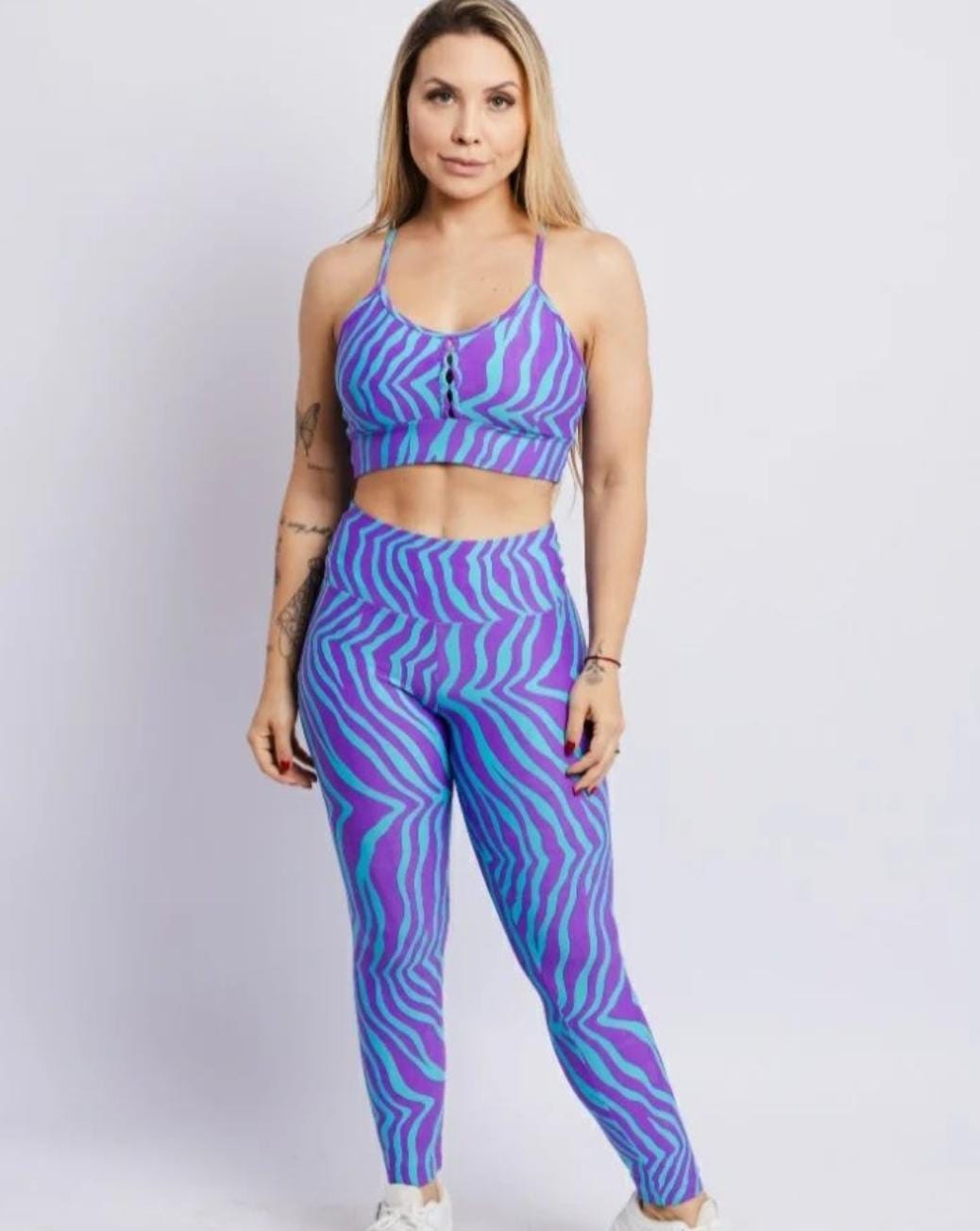 Conjunto Legging Zebra